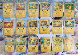 30th Celebration Pikachu Lot Pokemon Karten