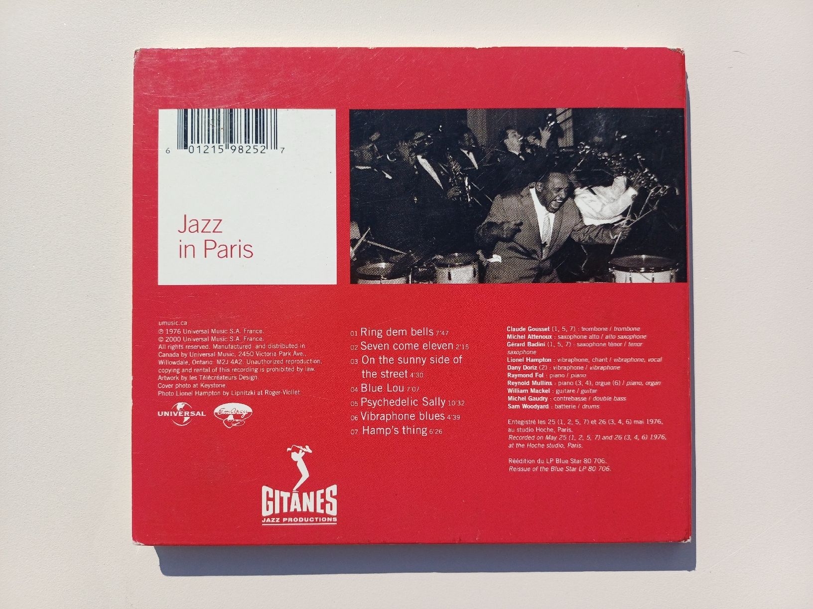 CD: Lionel Hampton "Ring dem vibes" CD digipack – Usato da Begnins venduto da Drastic-Sound 1