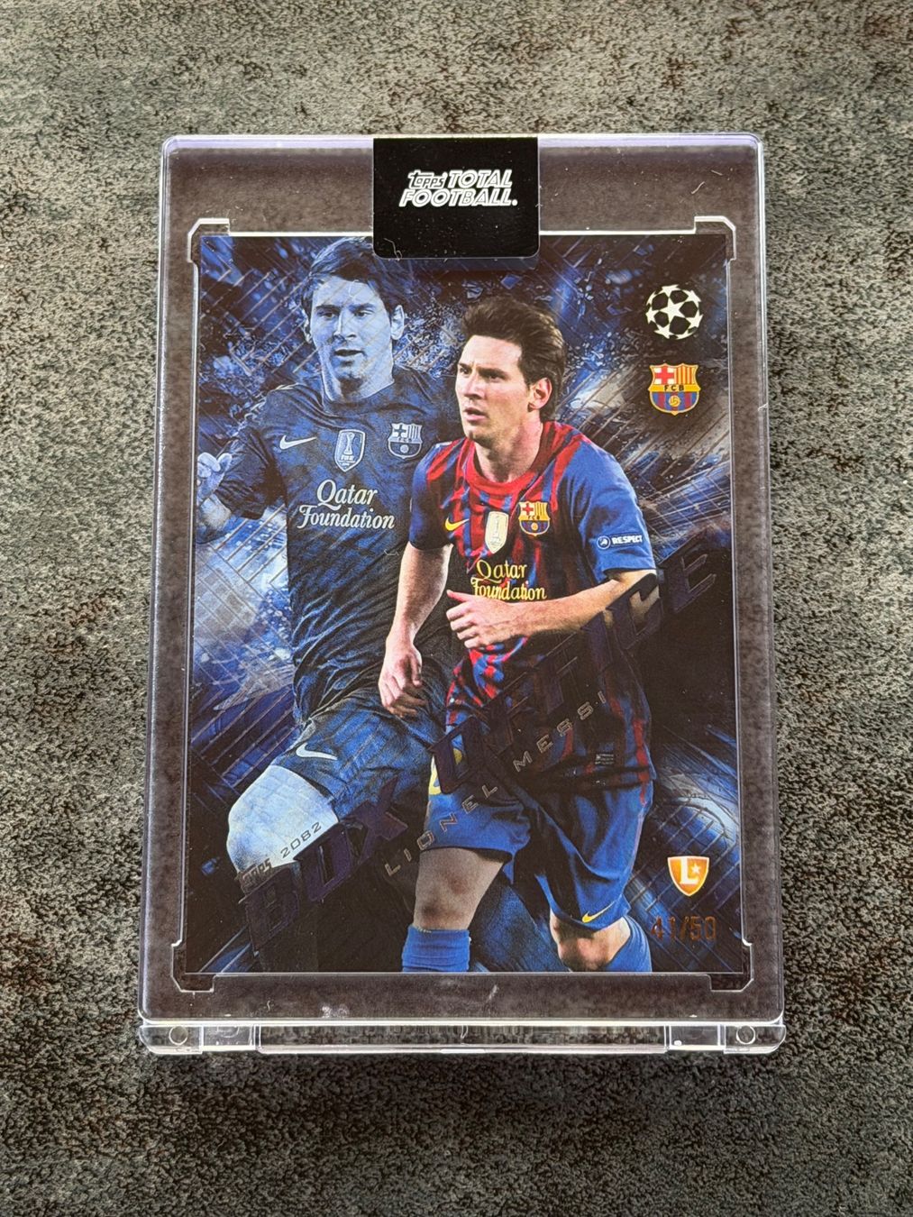 Topps Cartes à collectionner: Lionel Messi 41/50 - Topps – Neuf (Voir description) à Kaiseraugst par 420n