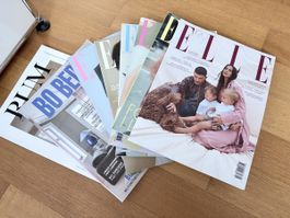 Dänische Magazine (Elle, Rum, Bo Bedre)
