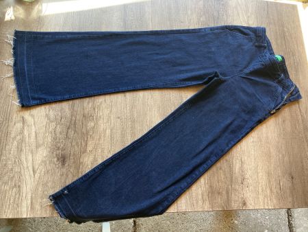 Damen Jeans United Colors of Benetton dunkelblau Gr 38