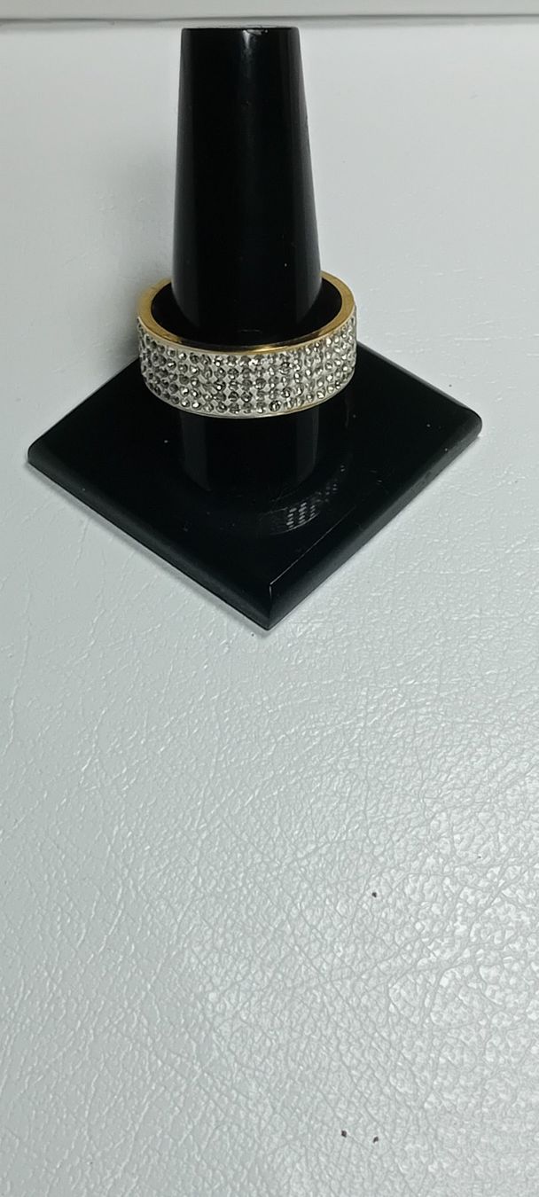 Bagues: ring edelsthal 316L,mit zerkonia,,,glitzer – Neuf (Voir description) à Basel par bij_5hqd 3
