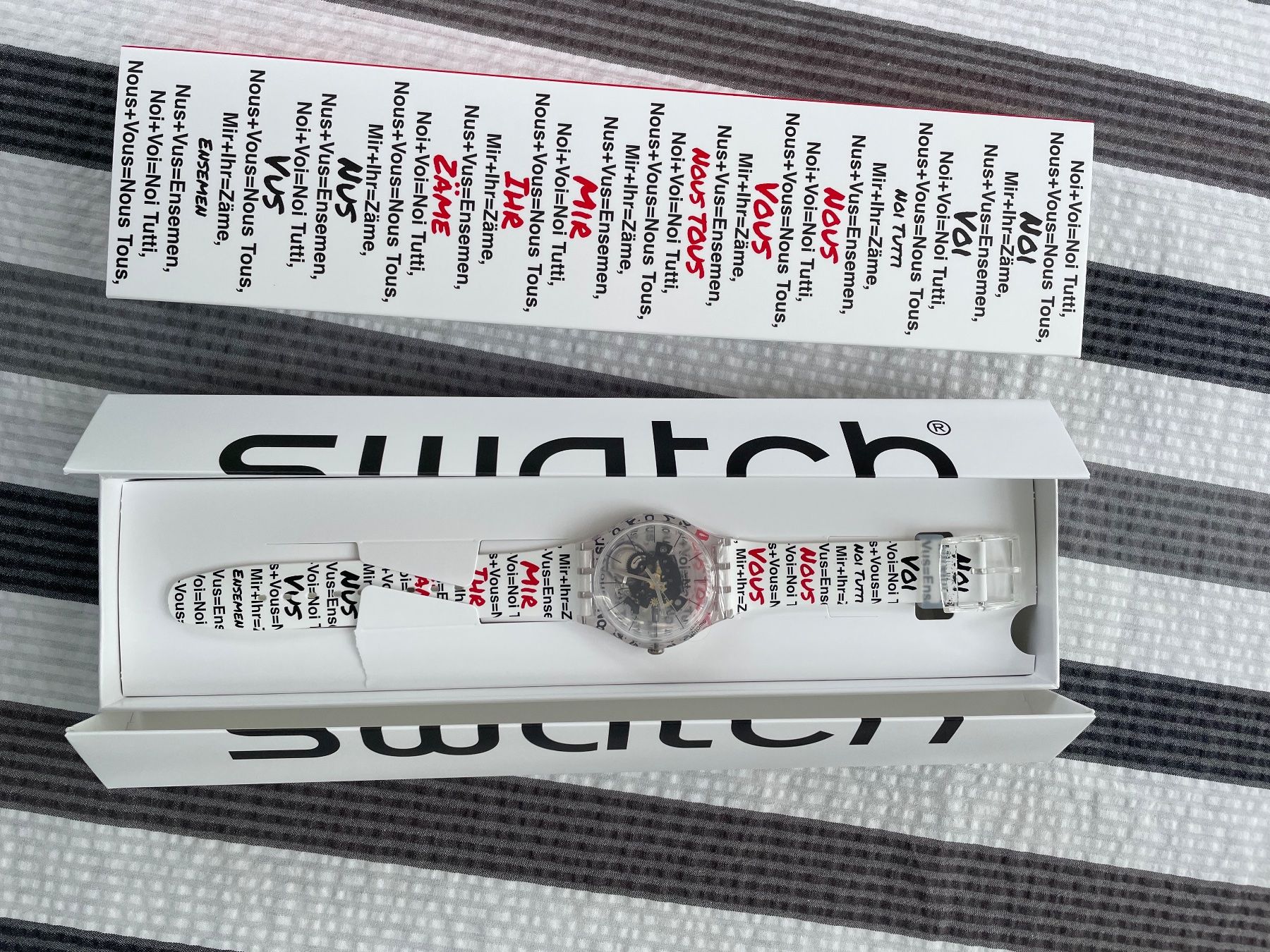 Swatch Orologi: Swatch Aktionärsuhr 2026 – Nuovo e nell'imballaggio originale da Neuenkirch venduto da dasgelbevelo 1