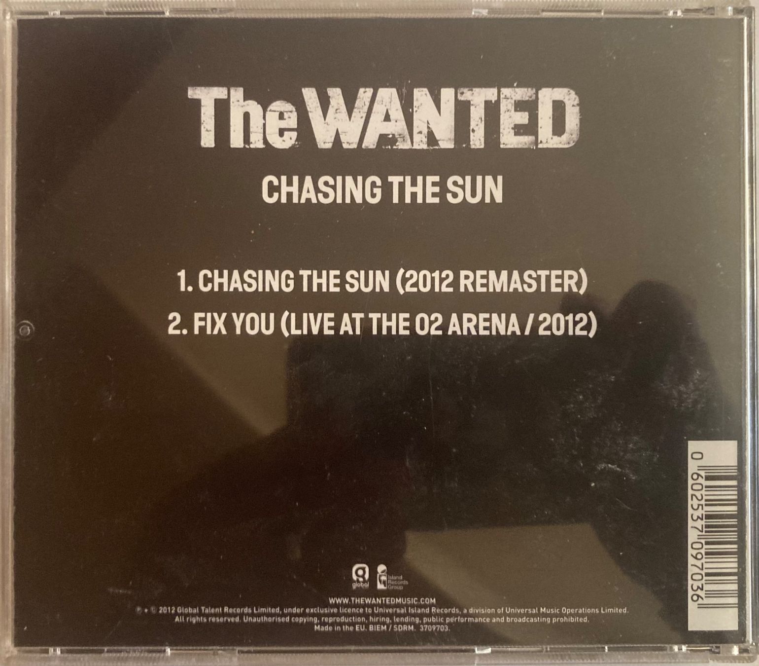 CDs: THE WANTED - CHASING THE SUN – D'occasion à Poliez-Pittet par Newtown-Records 1