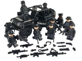 TEAM SWAT SPEZIAL SOLDATEN - KLEMMBAUSTEIN MINIFIGUREN