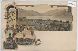Souvenir de Vevey - Litho