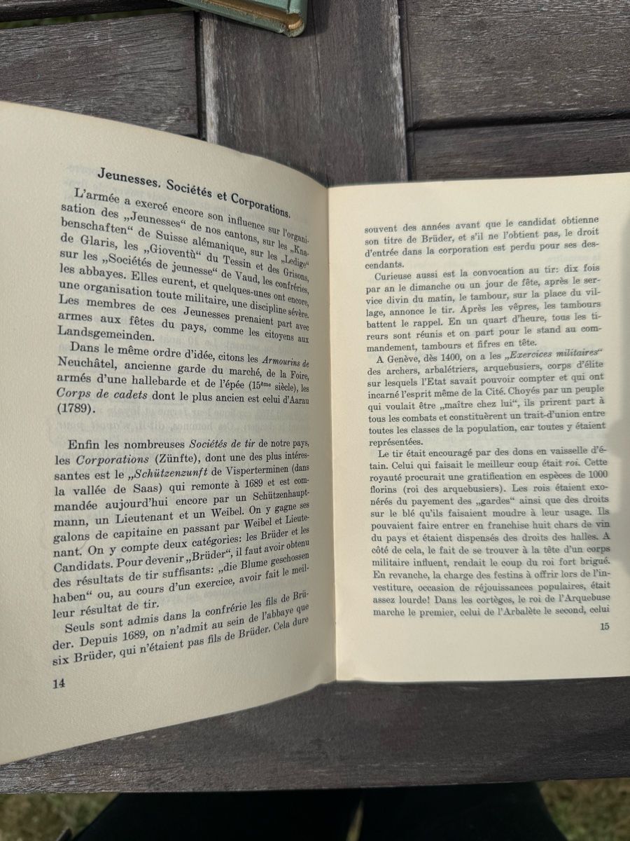 Libri: Brochure "Notre Peuple et son Armee" par H. Guisan – Usato da Fribourg venduto da Ardoffel 3