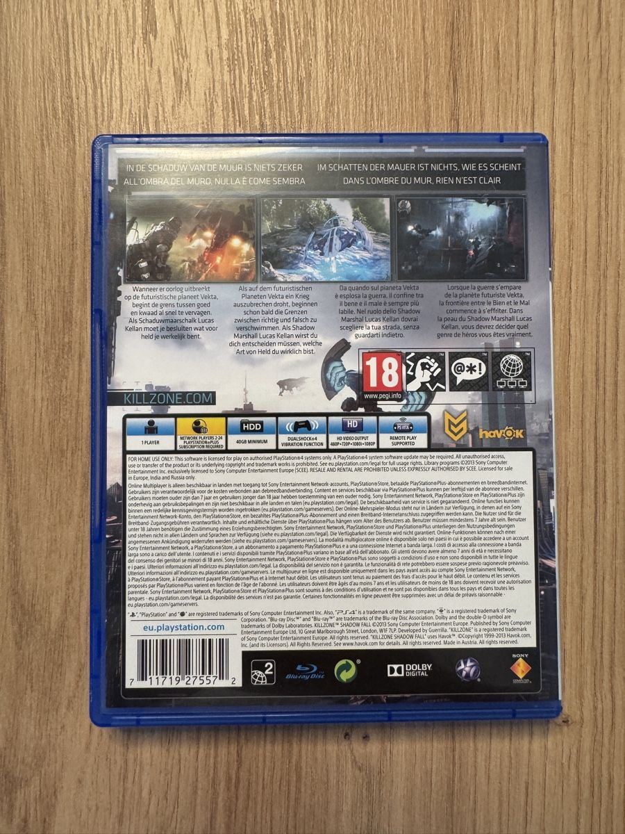 Sony Giochi: Killzone Shadow Fall PS4 Spiel guter Zustand – Usato da Biberist venduto da etesummer 1