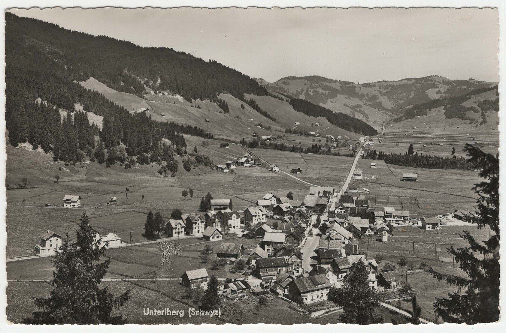 Cartoline postali: Unteriberg Schwyz – Usato da Winterthur venduto da Wintiwest
