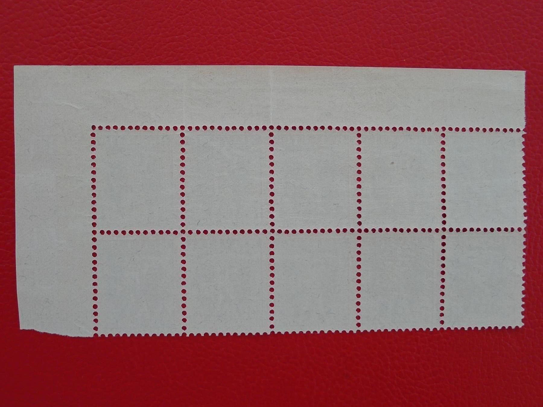 Tutti i francobolli: 1907: Nr.102 postfrisch ** 10er-Block, Kat: 90.-+ – Usato da Sursee venduto da Luzernerraute 1