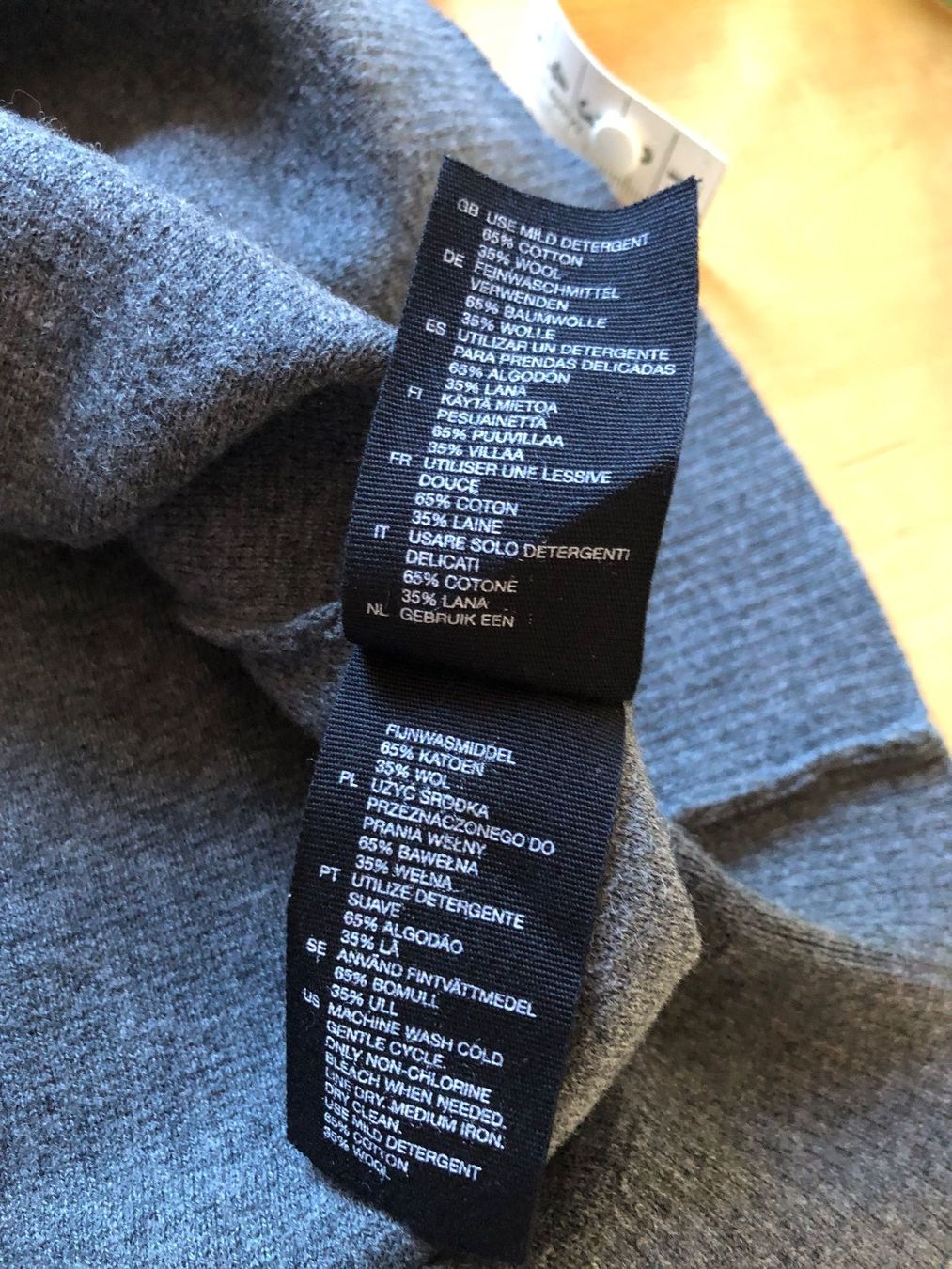 Other Stories Pulls & Sweat-shirts: & OTHER STORIES Pullover Coton & Laine Gris Col semi-rigide – D'occasion à St-Aubin FR par Tiweety 9