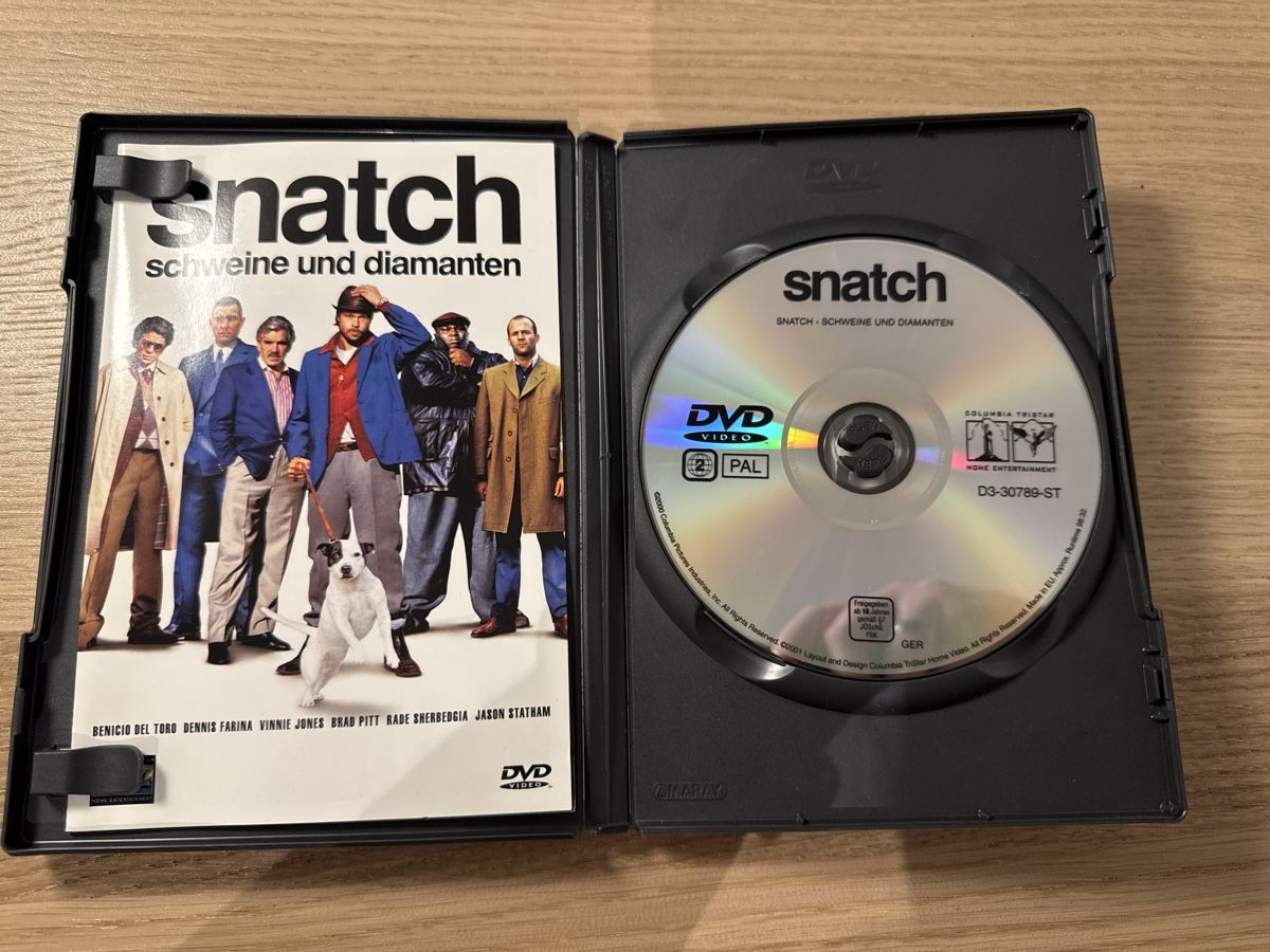 Tutti i DVDs: Snatch - Schweine und Diamanten – Usato da Wettingen venduto da Chuljaa 1