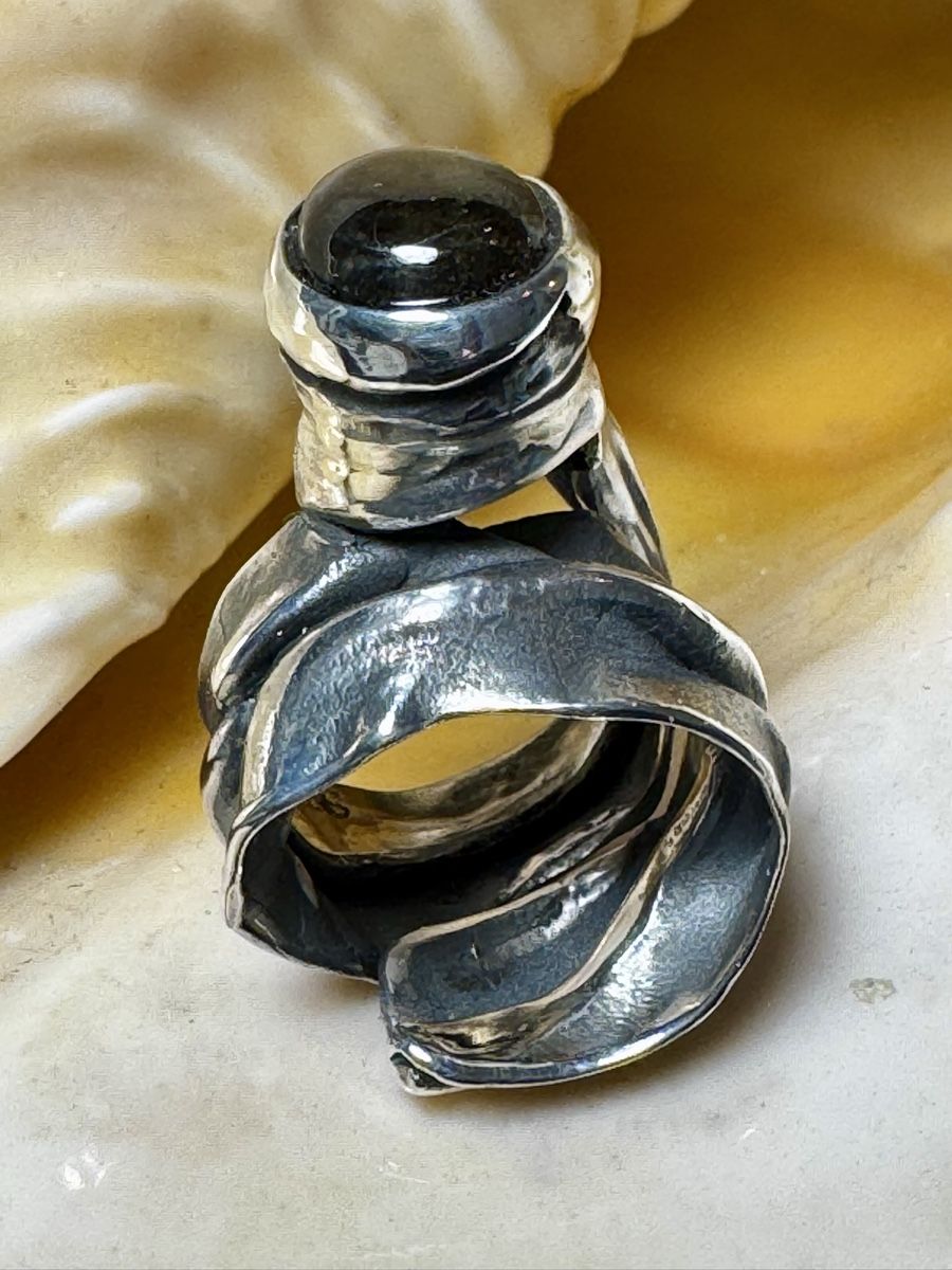 Bagues: Echter Sternsafir - Designer-Ring Silber – Neuf avec emballage d'origine à Jona par Herzschmiede 8