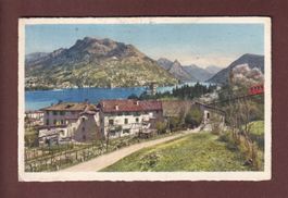 LUGANO - Monte Brè e sfondo di Porlezza - 1953