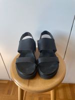 INUOVO Plateau Sandalen – Schwarz – Gr. 38