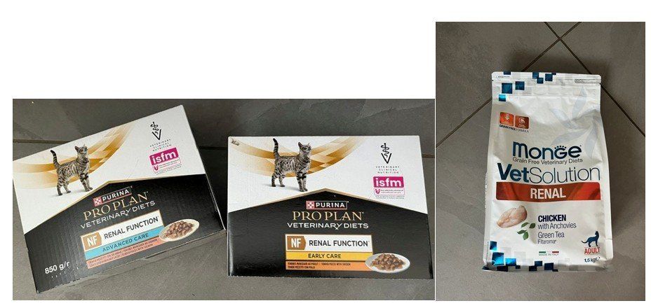 Nourriture: Cibo per gatti:  Veterinary Solutions RENAL – Neuf avec emballage d'origine à Osogna par dan_8vzm