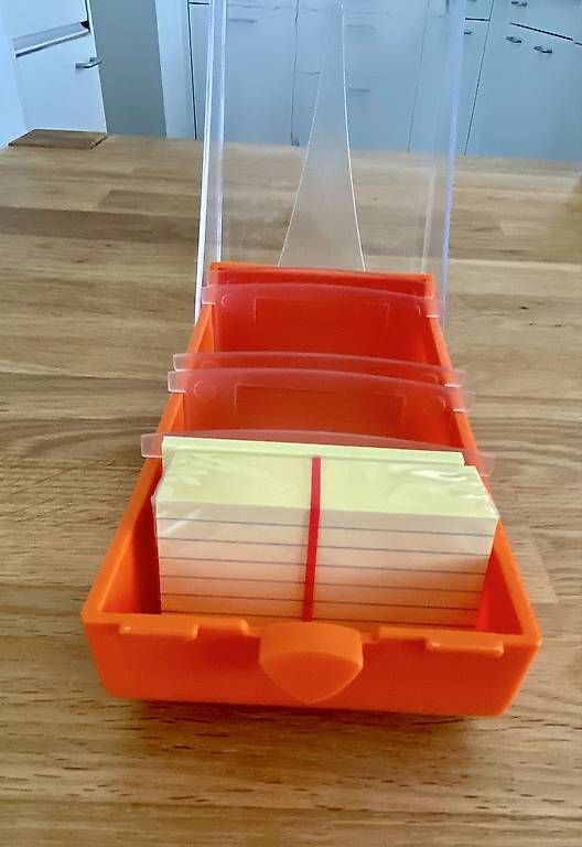 Ablagesysteme: Karteikarten Box – Gebraucht aus Madiswil von jlb_9dnq 1