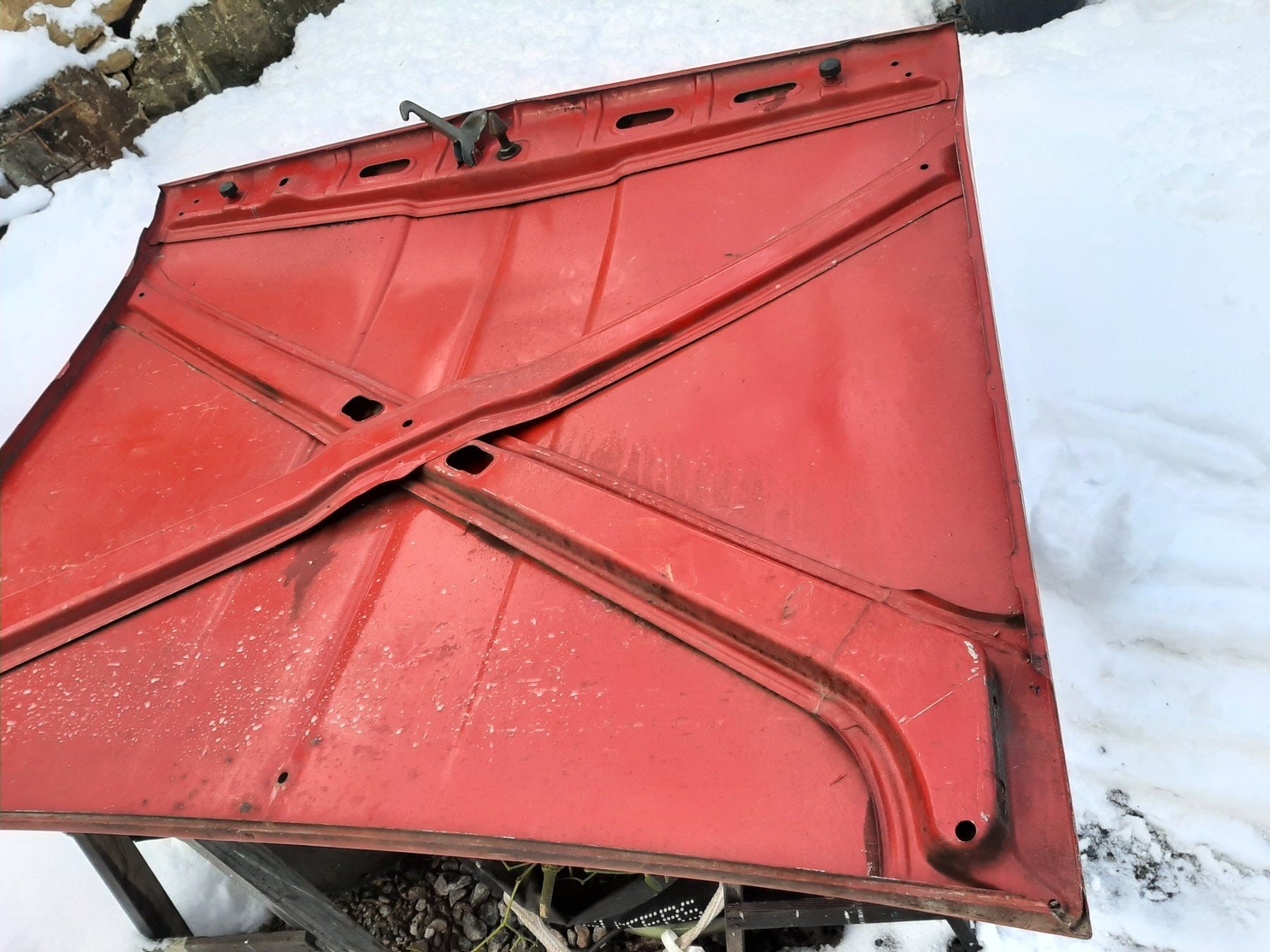 Opel Tutti pezzi di ricambio auto: Opel Kadett B 1965-73 Oldtimer Motorhaube – Usato da Mönthal venduto da Radon733 5