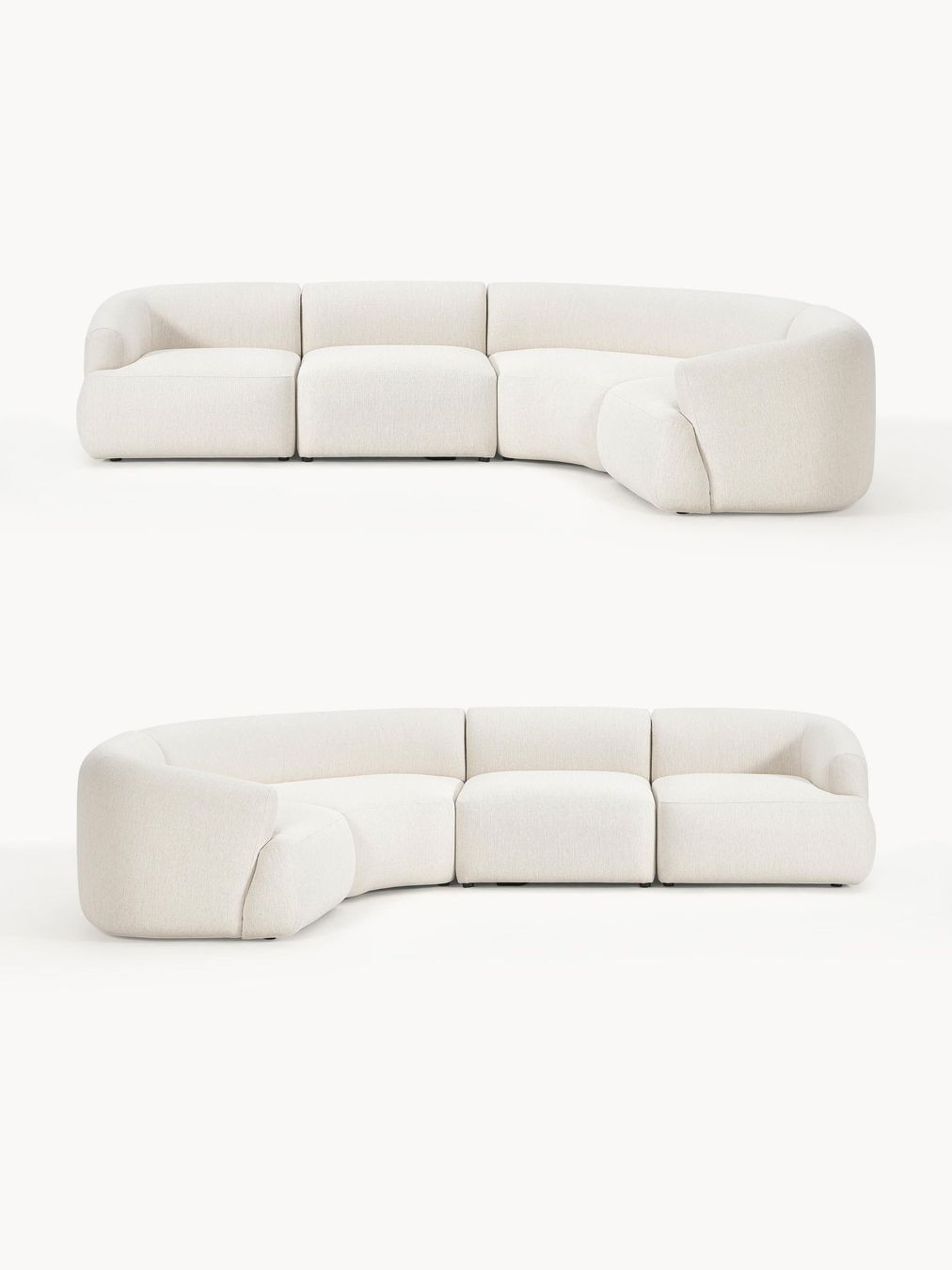 Westwing Sofas: Modulares Ecksofa Sofia (4-Sitzer)  Westwing CHF4499-50% – Neu (gemäss Beschreibung) aus Otelfingen von Yuji_Outlet_A-Ware.