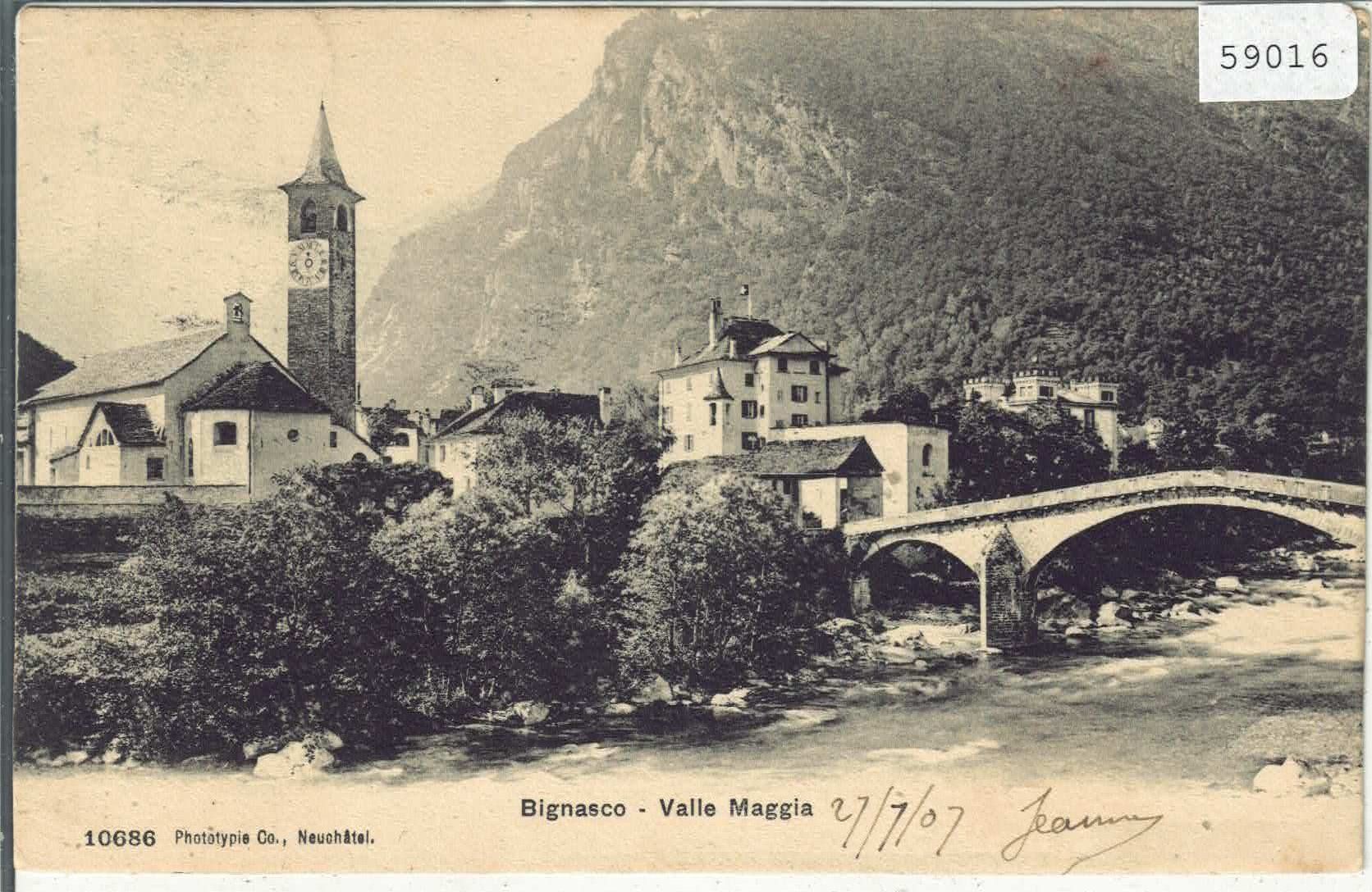 Cartes postales: Bignasco - Valle Maggia – D'occasion à Ettingen par Kartenplanet