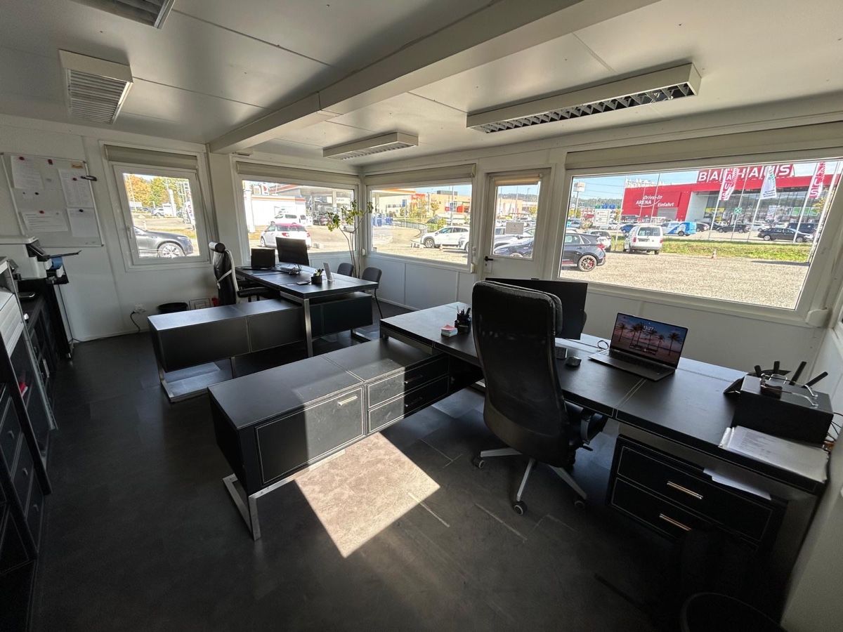 Contenitori edile: Verkaufscontainer Büro Modulbau Doppelcontainer – Usato da Oftringen venduto da inf_l6jg 7