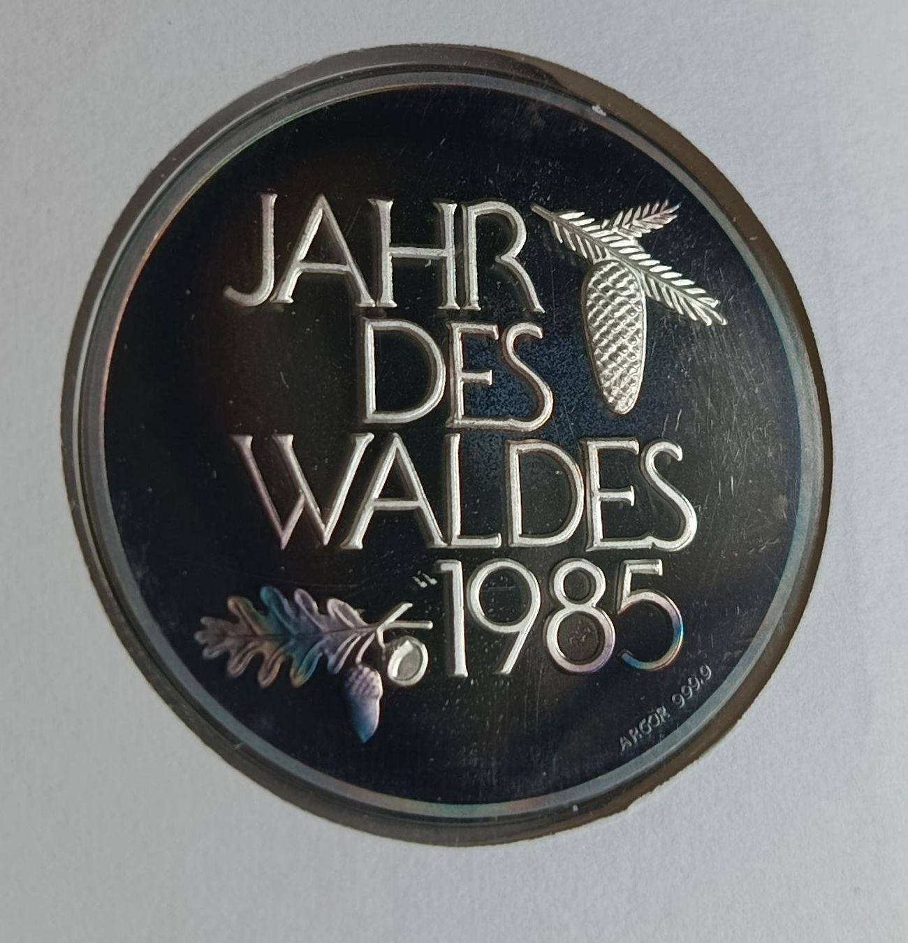 Tutti le monete: Numisbrief Schützt den Wald mit Silber ab 1 Fr. – Difettoso da Luzern venduto da Vreneli_1 2