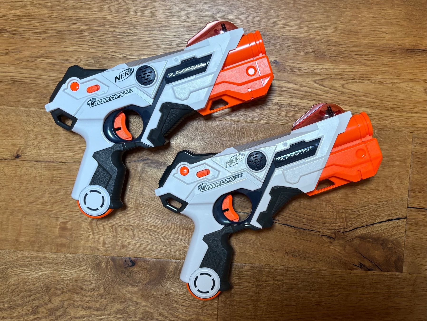 Nerf Giocattoli: Nerf Laser Ops Pro Alphapoint Set 2 Stk. gute Zustand – Usato da Wangen SZ venduto da Cabrio19 1