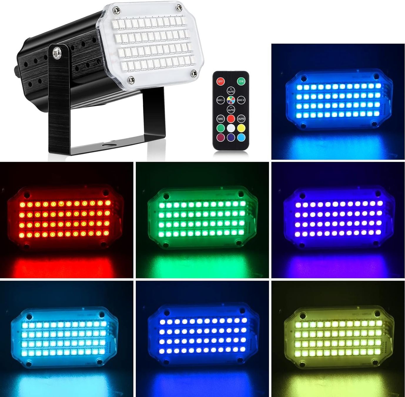 Lampen: Stroboskop PartyLicht mit 48 LEDs – Neu und originalverpackt aus Châtelaine von topshop.switzerland 1