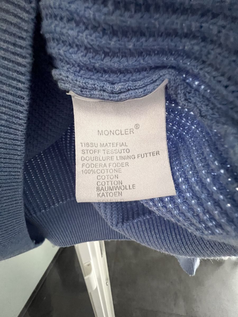 Moncler Maglioni & Felpe: Moncler Pullover blau aus Baumwolle Gr. M – Nuovo (secondo la descrizione) da Winterthur venduto da ChicMarkt 5