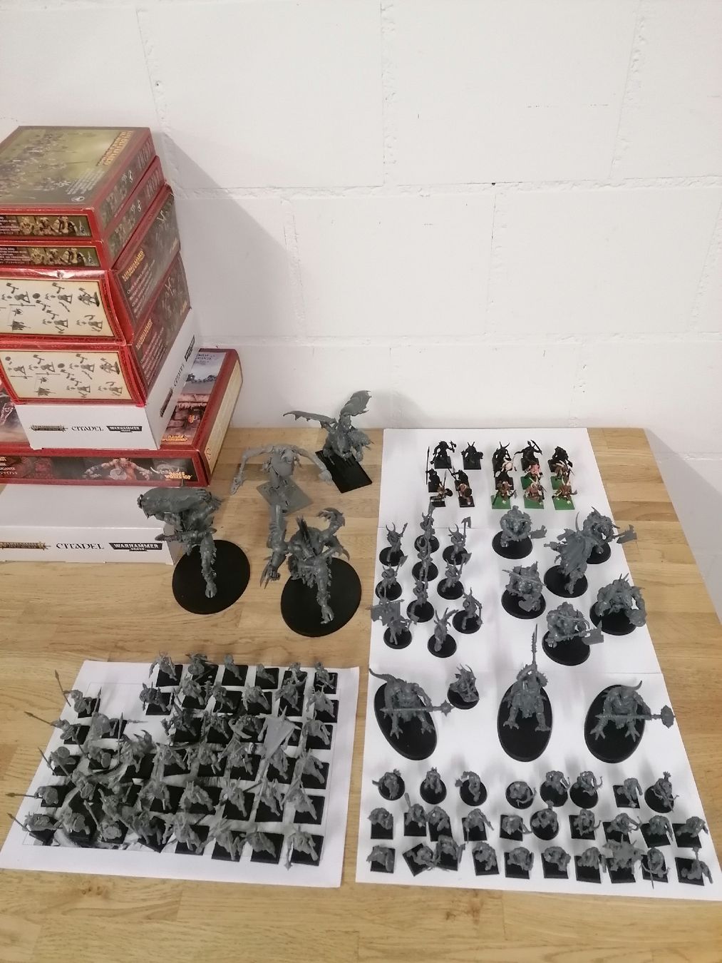 Kit di modellismo & Modellini statici: Warhammer Beastmen Brayherds WFB Oldworld – Usato da Hilterfingen venduto da Krimskramsel
