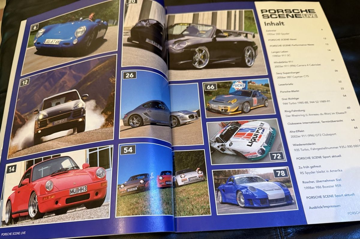 Riviste & Magazine: Porsche Scene Magazin - 04/05 2007 – Usato da hunzenschwil venduto da Oldipark 2