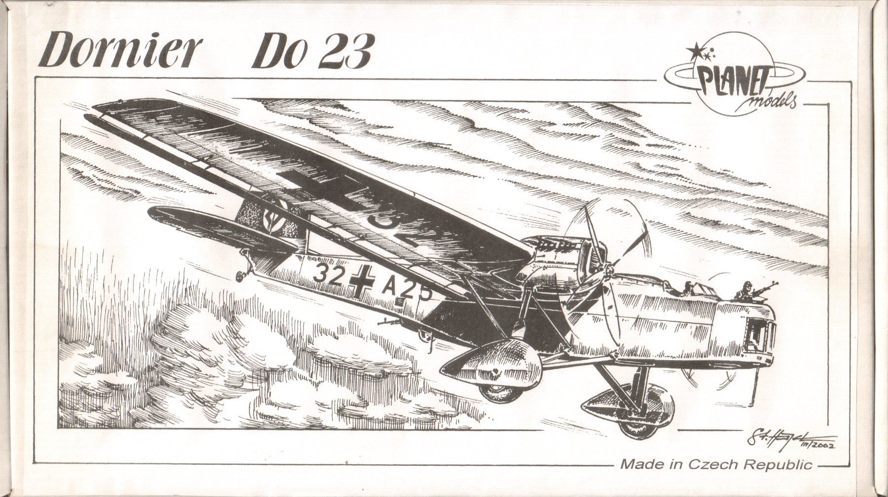 Kit di modellismo & Modellini statici: 1/72 Dornier Do-23 Planet 091 – Nuovo e nell'imballaggio originale da Sion venduto da mika-0926
