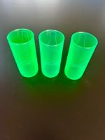 Coca Cola Gläser neon, 3 Stück grün