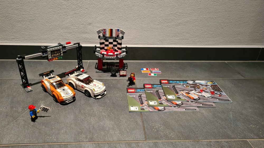 Lego Speed Champions 75912 - Porsche 911 GT Ziellinie (Gebraucht) in ...