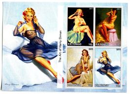 Block "Pin-up". Tongo