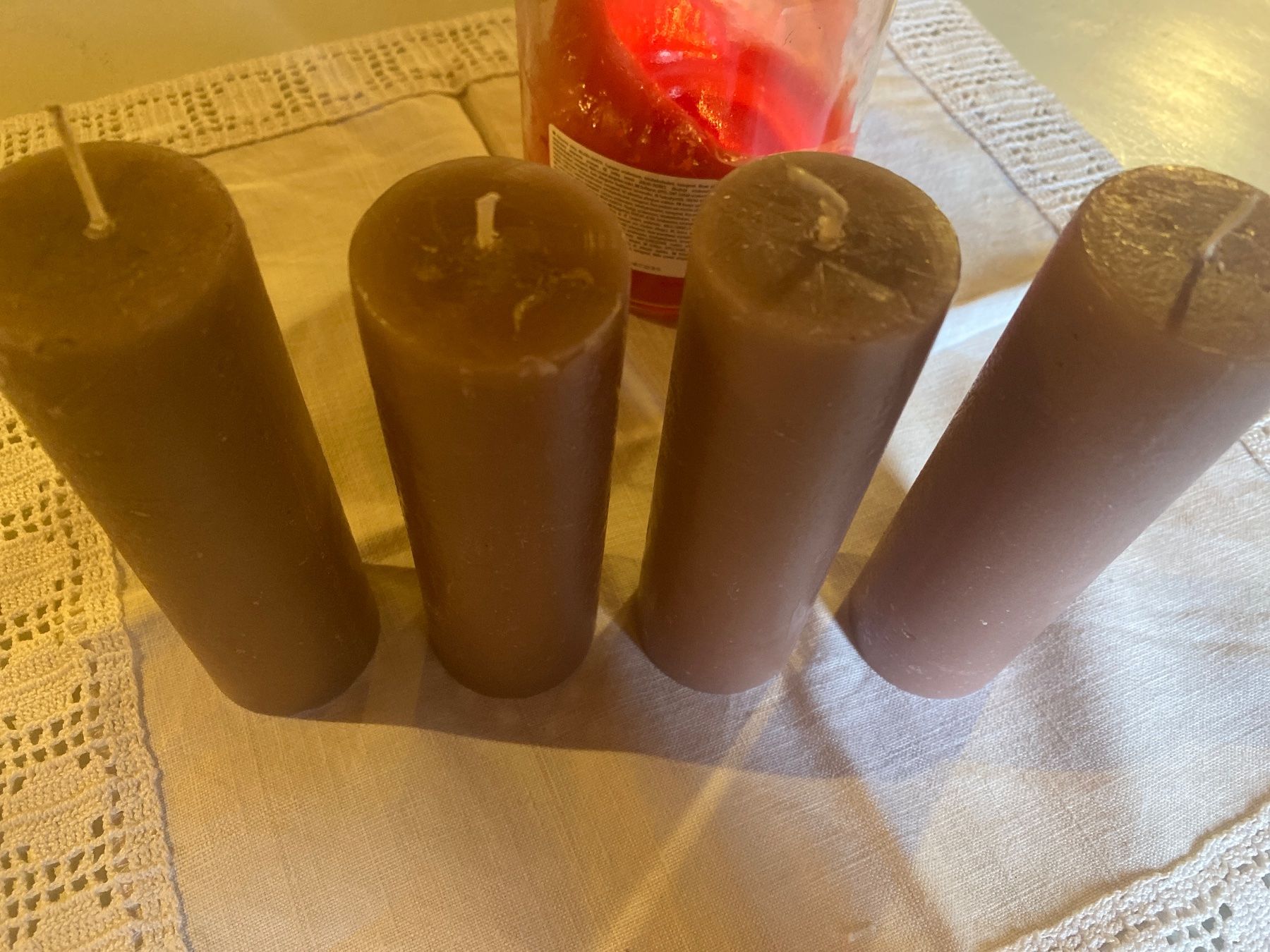 Candele: RAUCHKERZEN ALTROSA 4ER-SET – Nuovo e nell'imballaggio originale da Meienried venduto da ManuelaBoutique 3