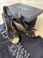 Sandales compensées AJ Armani Jeans, taille 38, été!