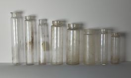 Alte Apothekerflaschen Glas Set Konvolut