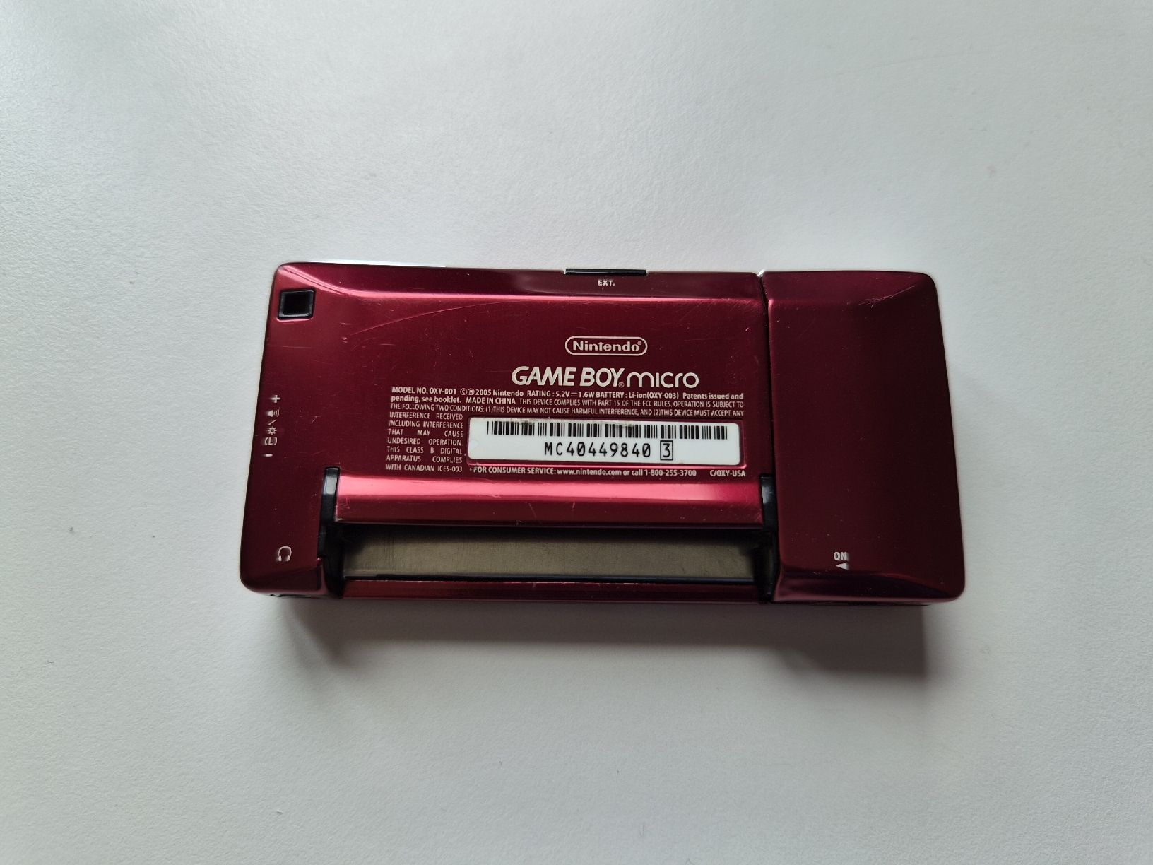 Nintendo Console: Nintendo Gameboy Micro Famicom Edition mit Super Mario Bros – Usato da Belp venduto da center-discount 2
