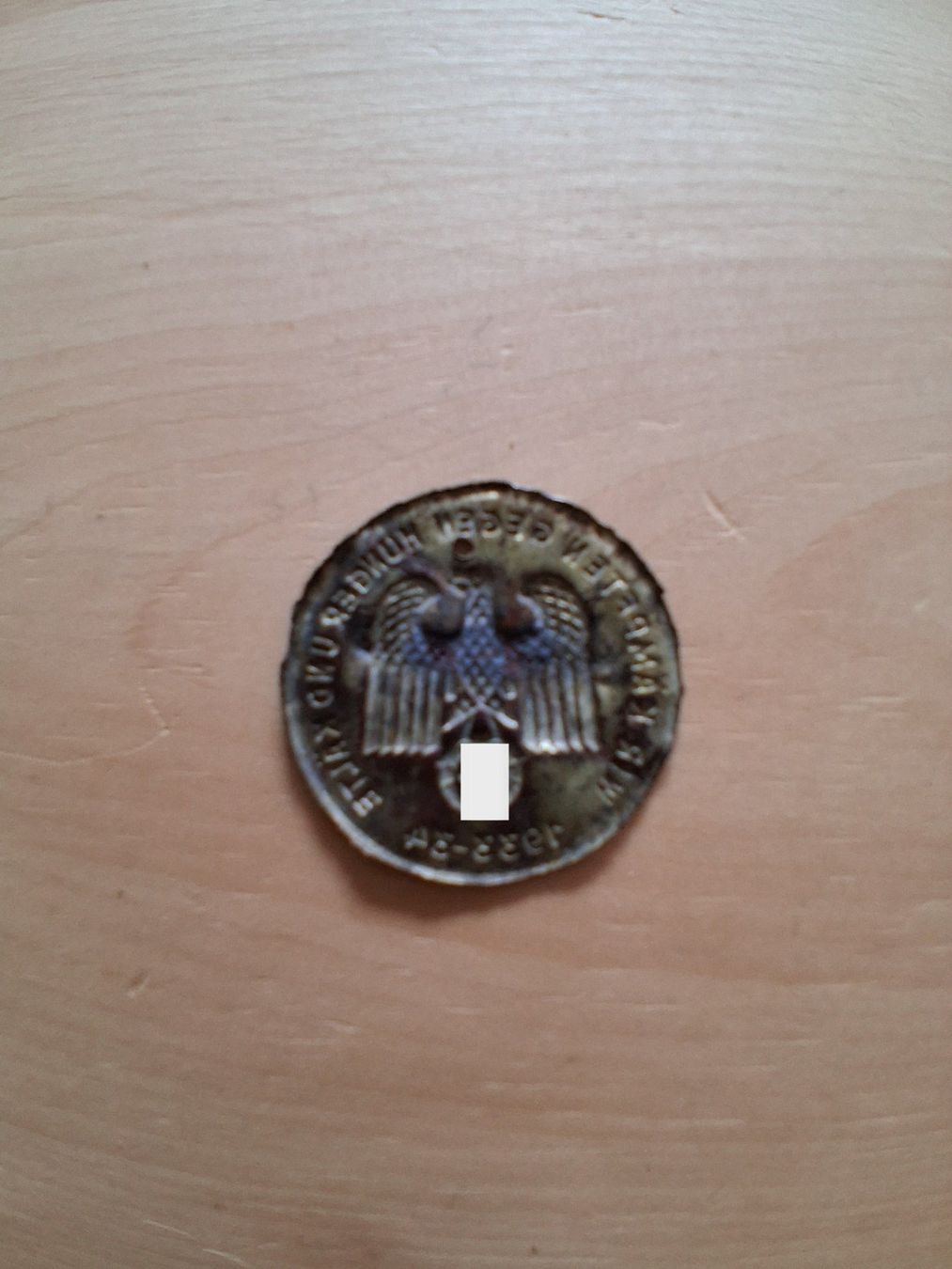 Placchette & Badge: WHW-/Winterhilfswerk-Abzeichen 1933 - 34 – Usato da Stalden VS venduto da Stumpf83 1