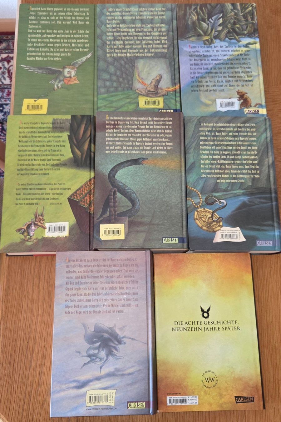 Libri: Harry Potter Baende 1-8 – Usato da Gossau SG venduto da tenerife11 4