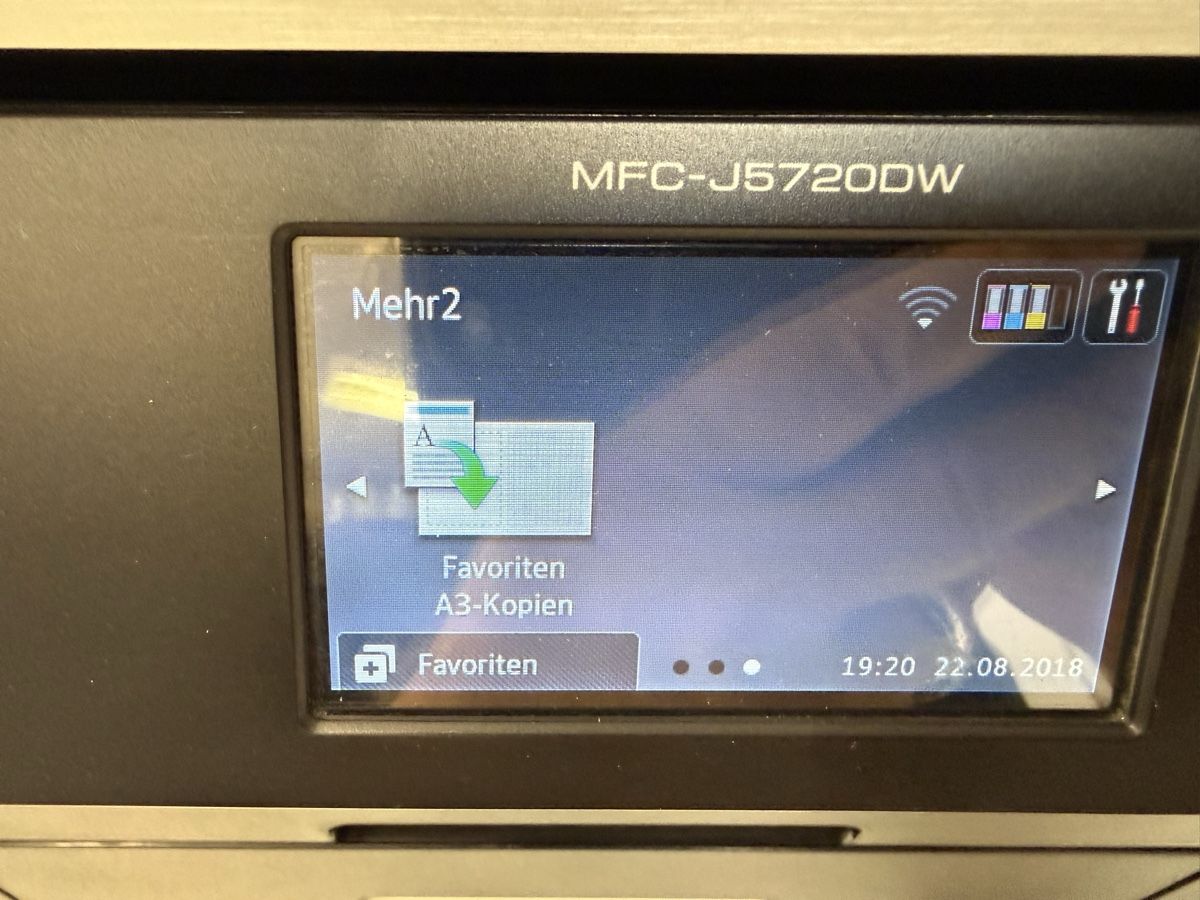 Brother Stampanti: Brother Multifunktionsdrucker MFC-J5720DW A3 gebraucht – Usato da Aesch LU venduto da Ambor 5