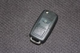 VW Skoda 2 tast Schlüssel Gehäuse Funk