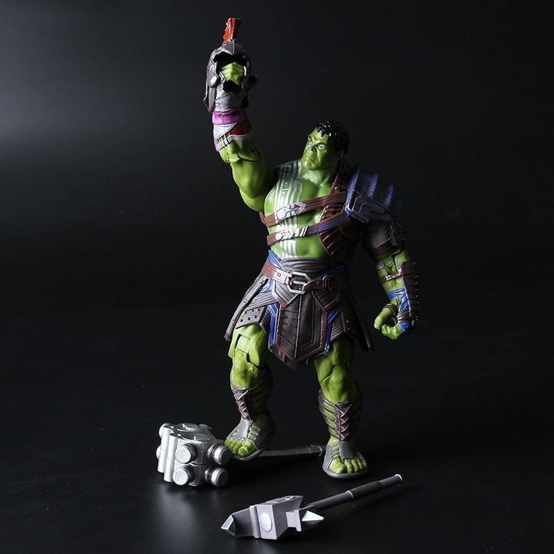 Statuette: HULK SCHWER BEWAFFNET - FIGUR 19cm - HULK AVENGER - BANNER – Nuovo e nell'imballaggio originale da Kriens venduto da swissgadget 2