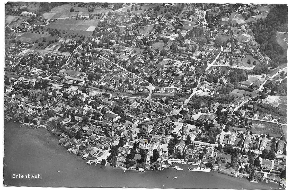 Cartoline postali: AK ERLENBACH 1960 – Usato da Schlossrued venduto da Aronliam