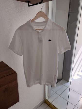 Lacoste Polo Weiss Neu