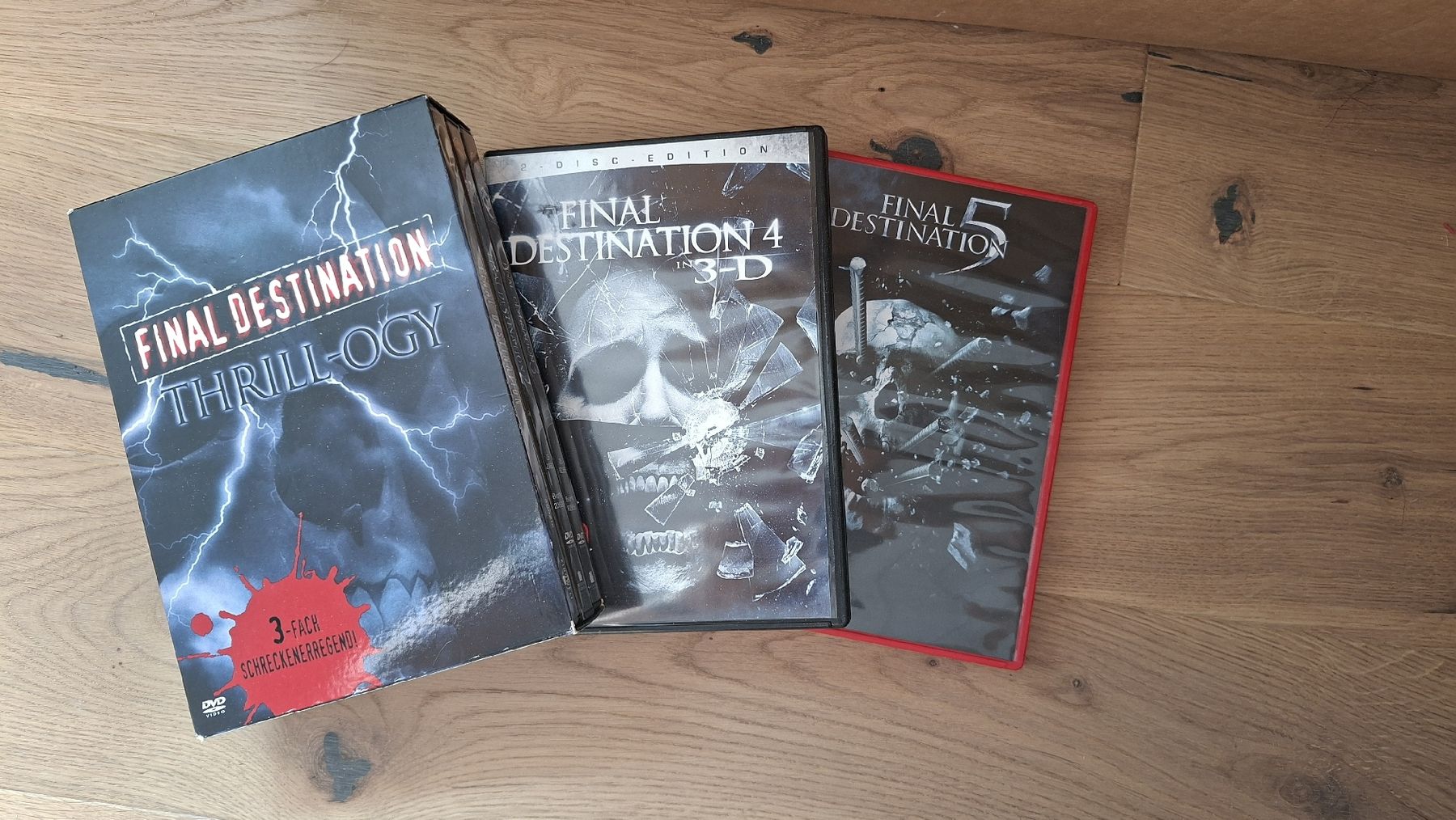 Tutti i DVDs: DVD Set Final Destination 1-5 gebraucht – Usato da Wattwil venduto da Bikerdevil 1