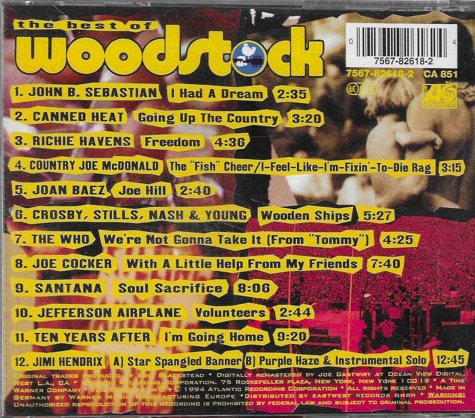 CDs: Woodstock – D'occasion à Savagnier par Ne2065 1