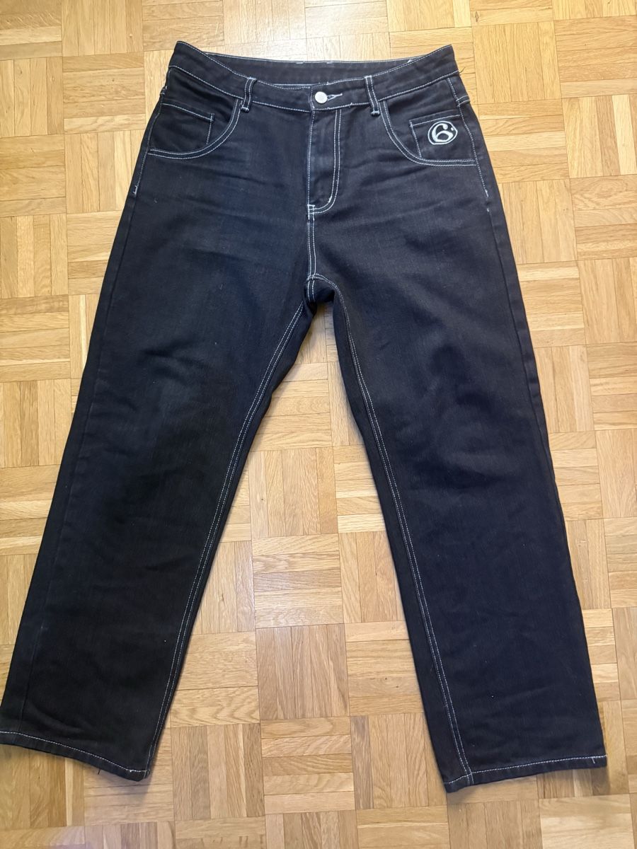 Pantaloni: Pantalon Denim noir -- taille S – Nuovo (secondo la descrizione) da Le Lignon venduto da teo_zb9h