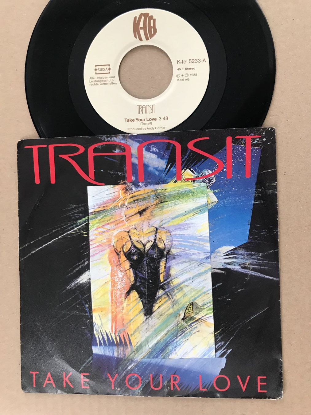 Vinyles: TRANSIT - Take Your Love - Swiss Rock - 7" – D'occasion à Buchs AG par Archie